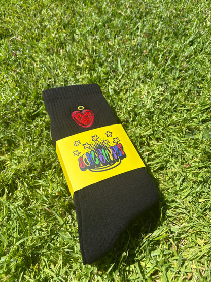 Angel of Hearts Socks (2 Pair)